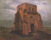 Vincent Van Gogh The Old Cemetery Tower at Nuenen (nn04) oil painting picture wholesale
